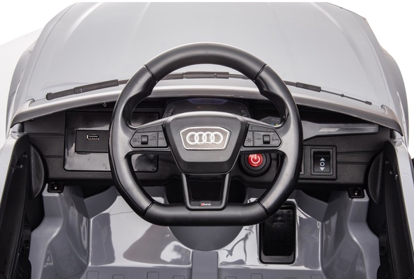 Coche Infantil Ride-on Audi RS 6 2,4GHz Gris 12V
